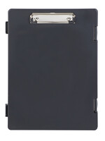 MAUL Porte-bloc avec compartiment MAULtred A4 portrait ouverture latérale PP noir