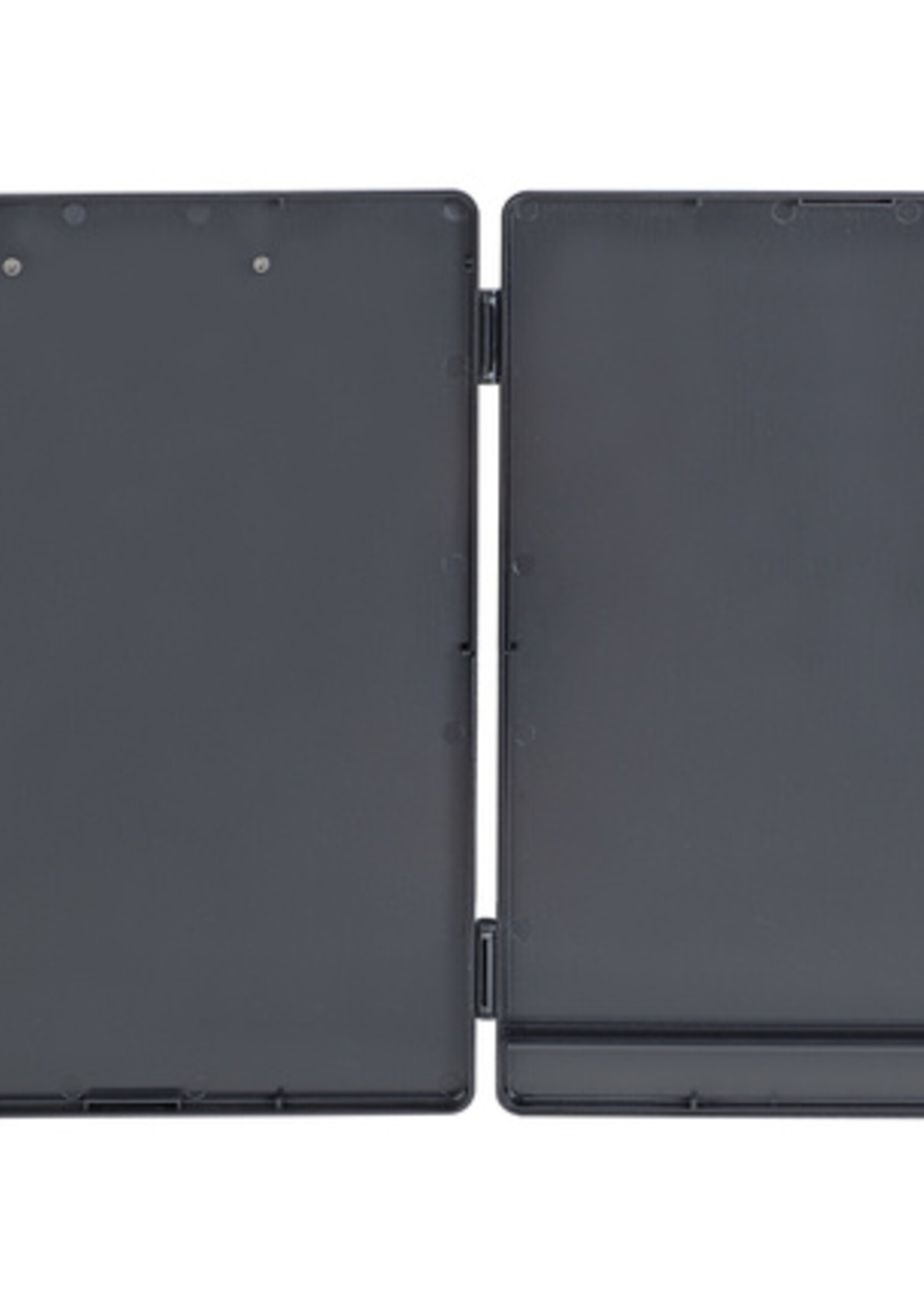 MAUL Porte-bloc avec compartiment MAULtred A4 portrait ouverture latérale PP noir