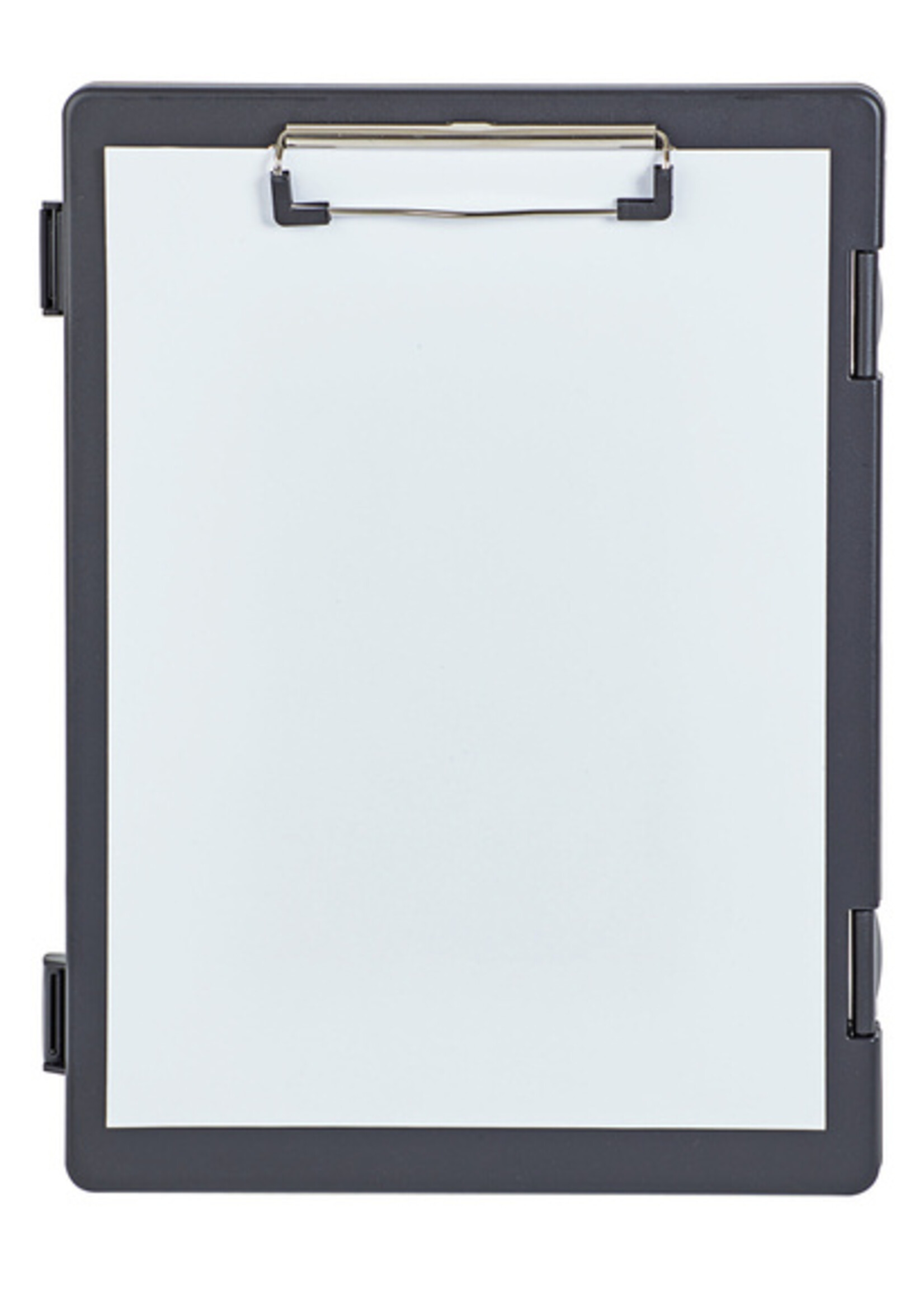 MAUL Porte-bloc avec compartiment MAULtred A4 portrait ouverture latérale PP noir