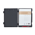 MAUL Porte-bloc avec compartiment MAULtred A4 portrait ouverture latérale PP noir