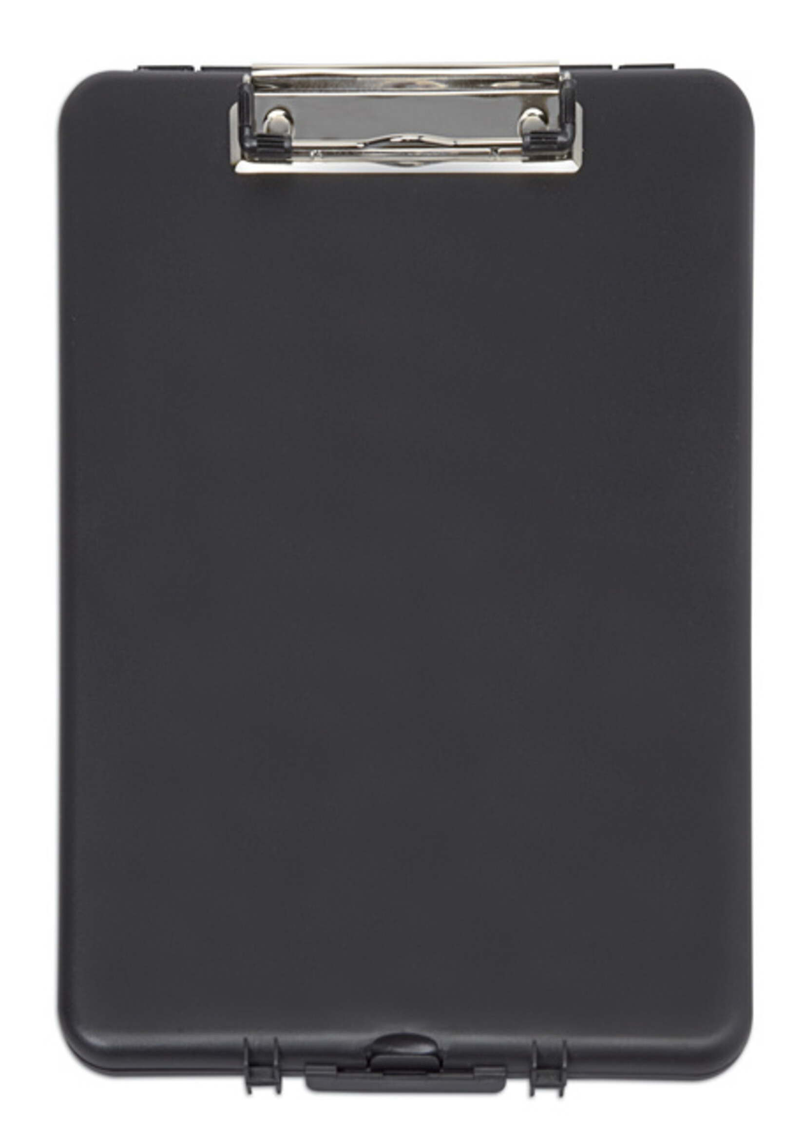 MAUL Porte-bloc avec compartiment MAULslim A4 portrait ouverture petit côté PP noir