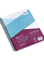 Multo Collegedictaat Multo 17-gaats lijn 80vel 80gr