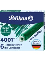 Pelikan Cartouche d’encre Pelikan 4001 vert foncé