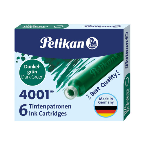 Pelikan Inktpatroon Pelikan 4001 donkergroen