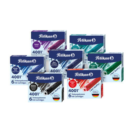 Pelikan Inktpatroon Pelikan 4001 donkergroen