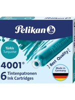 Pelikan Inktpatroon Pelikan 4001 turquoise