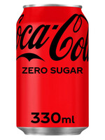 Coca Cola Frisdrank Coca Cola zero blik 330ml