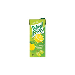 Boisson fruitée DubbelFriss raison blanc citron pak 1500ml