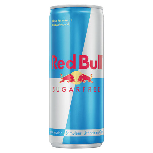 Red Bull Boisson énergétique Red Bull sans sucre canette 250ml