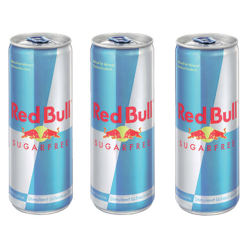 Red Bull Boisson énergétique Red Bull sans sucre canette 250ml