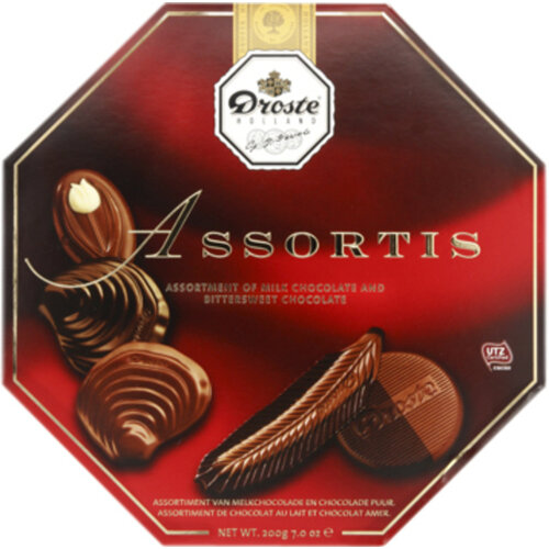 Droste Chocolade Droste verwenbox assorti 200 gr