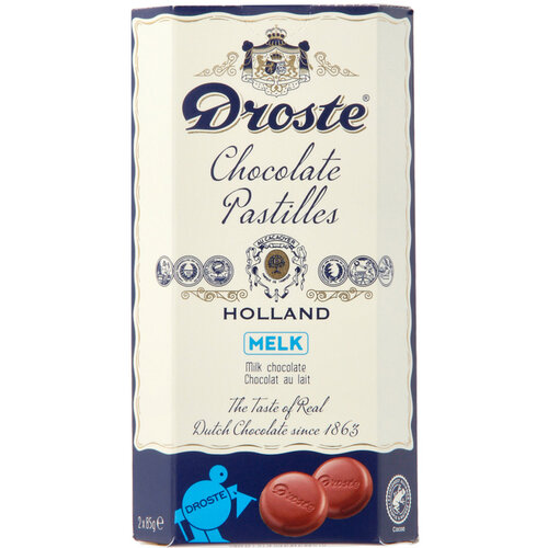 Droste Chocolade Droste duopack pastilles melk 170gr