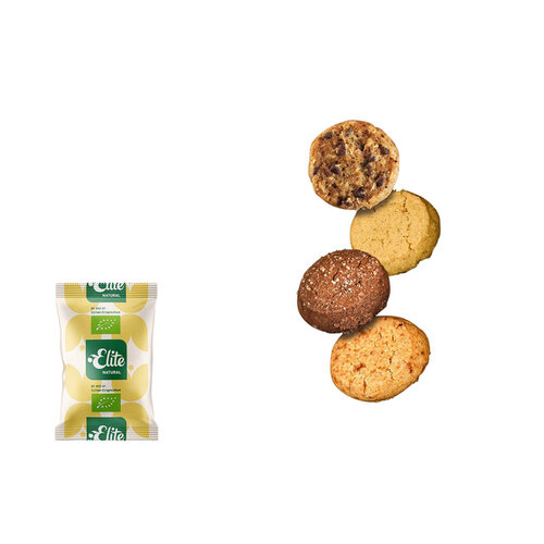 Elite Koekjes Elite Natural biologische biscuitmix 120 stuks