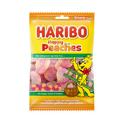 Snoep Haribo Perziken zak 250gr