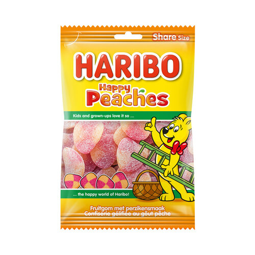 Haribo Bonbons Haribo Pêches sachet 250g