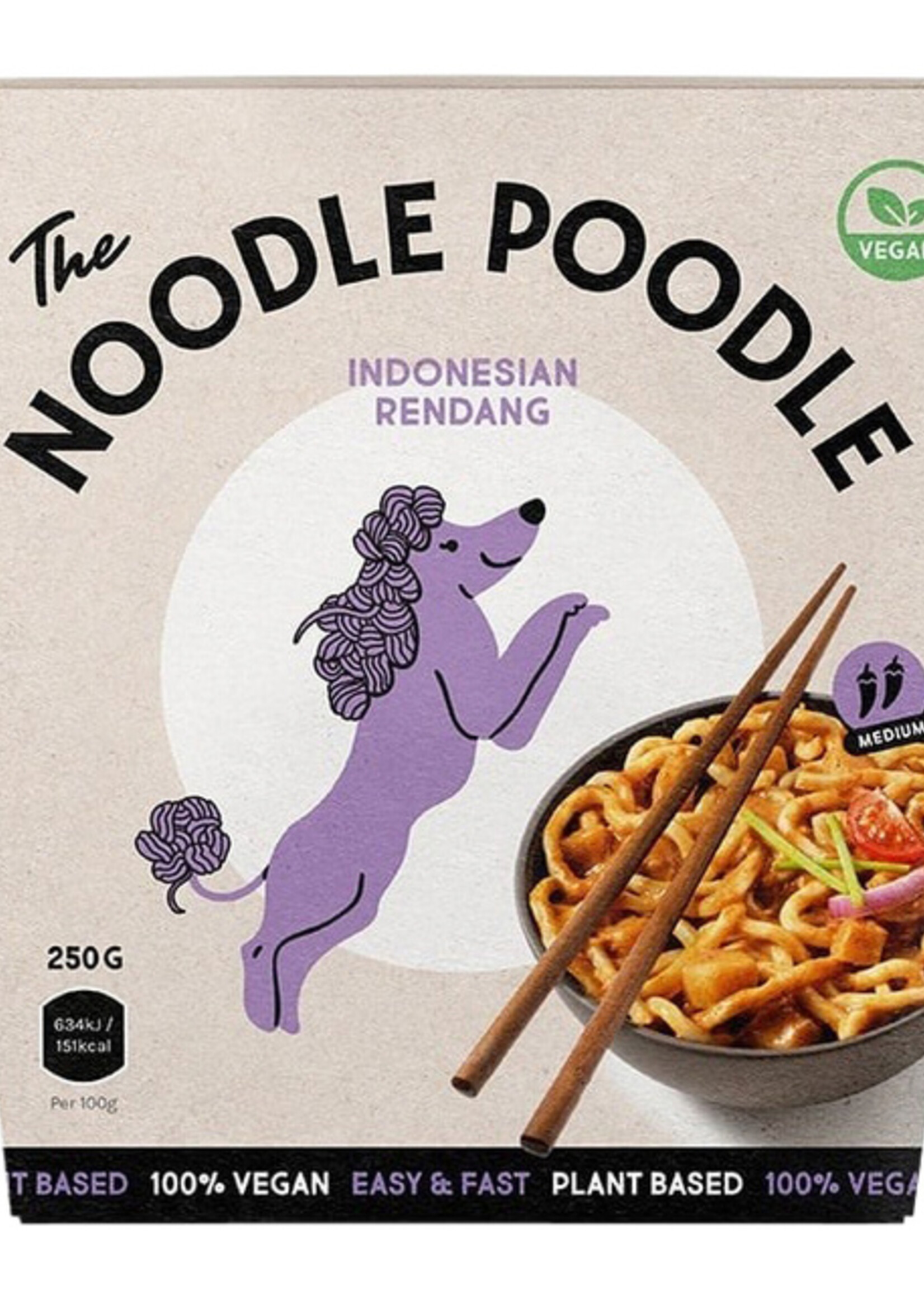 The Noodle Poodle Noodles The Noodles rendang indosnésien 250g