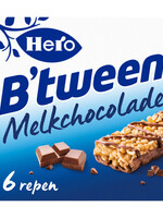 Hero Barre de céréales Hero B'tween chocolat au lait 6 paks barre 25g