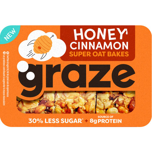 Graze Barre biscuit Graze Honey Cinnamon