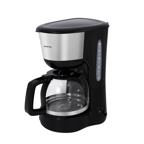 Inventum Cafetière Inventum 1,25L noir avec inox