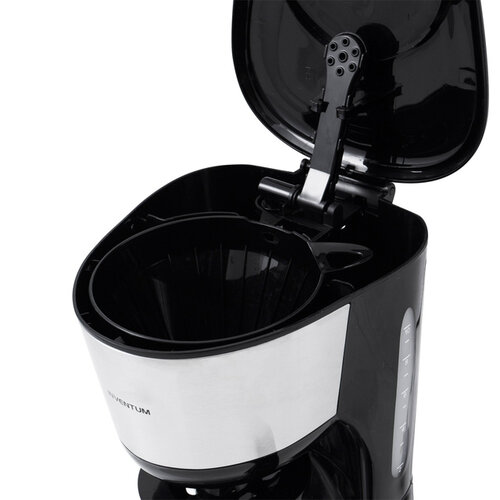 Inventum Cafetière Inventum 1,25L noir avec inox