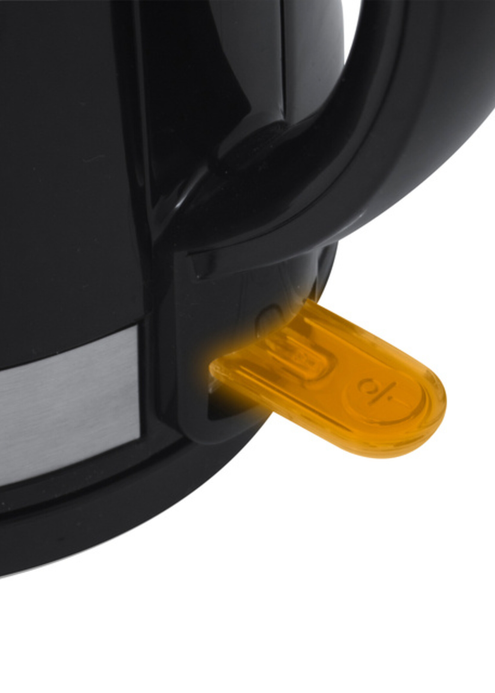 Inventum Waterkoker Inventum 1.7liter zwart met rvs