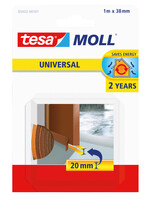 Tesa Tochtstrip Tesa Moll 05422 dorpelstrip 38mmx1m bruin