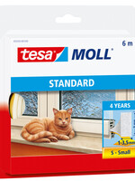 Tesa Ruban de calfeutrage Tesa Moll 05559 forme I 9mmx6m blanc