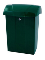 Vepa Bins Brievenbus Vepa Bins met klep kunststof groen