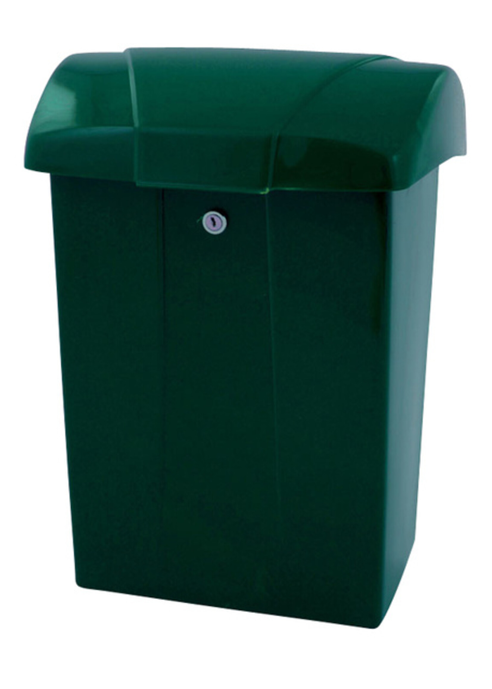 Vepa Bins Brievenbus Vepa Bins met klep kunststof groen