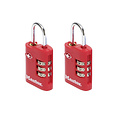 Master Lock Cadenas Masterlock combinaison 3 chiffre TSA 2 cadenas assorti 30mm