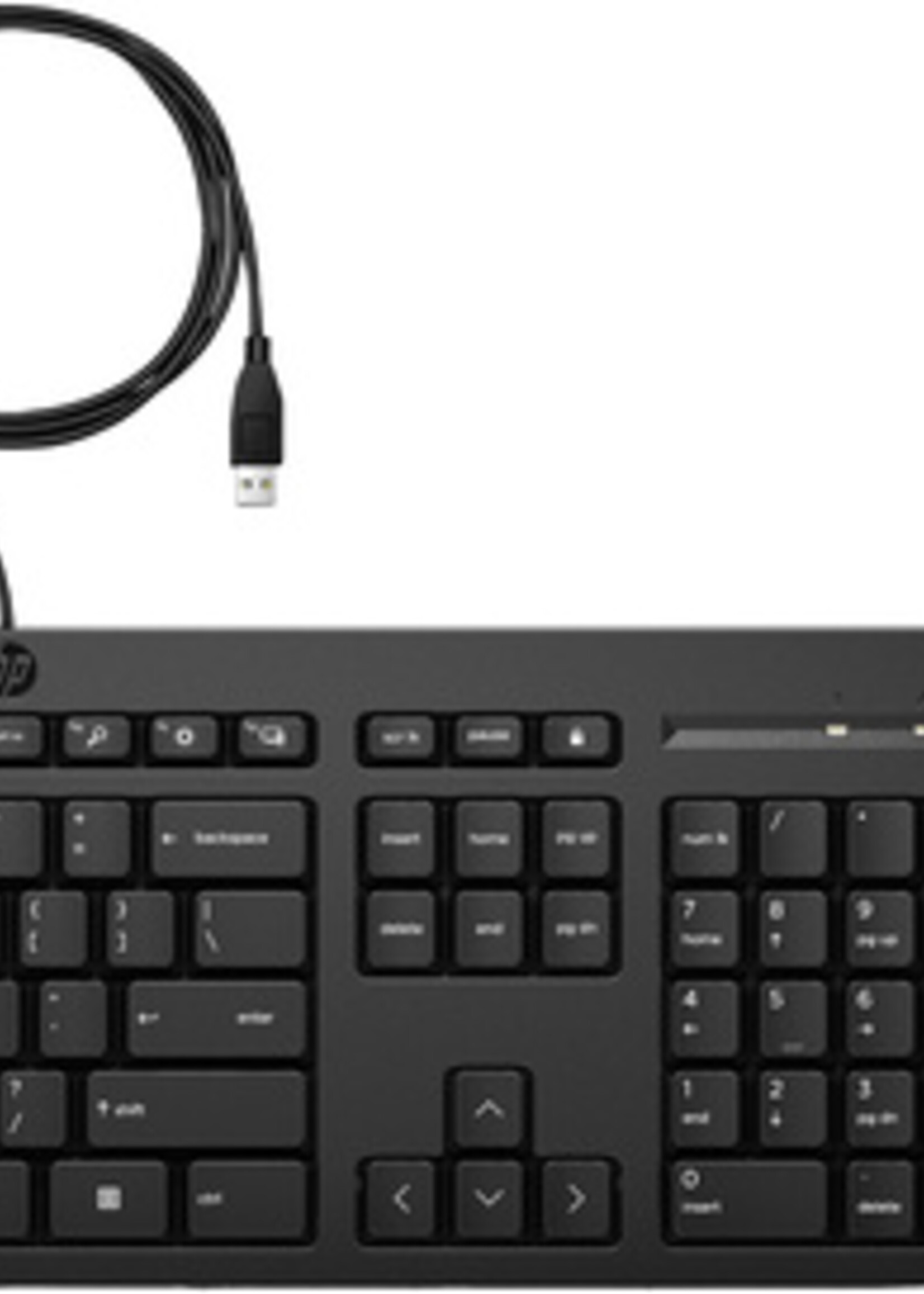 HP Toetsenbord + muis HP 225 zwart