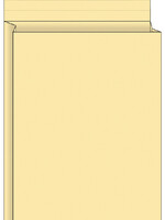 Quantore Pochette à soufllet Quantore 262x371x38mm autocollante crème 10 pièces