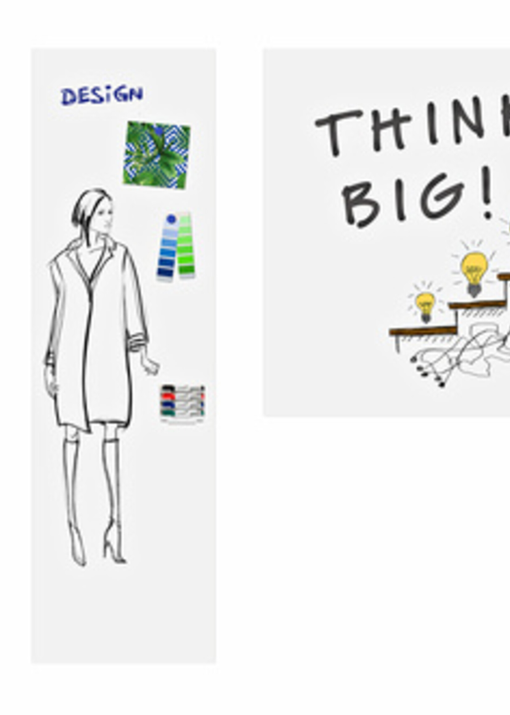 Legamaster Whiteboard Legamaster Wall-Up 119.5x200cm