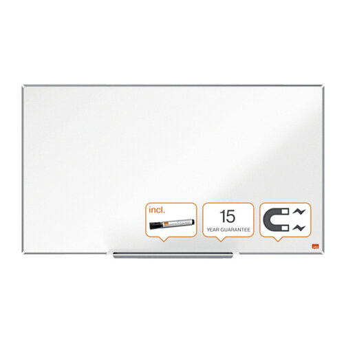 Nobo Whiteboard Nobo Impression Pro Widescreen 50x89cm staal