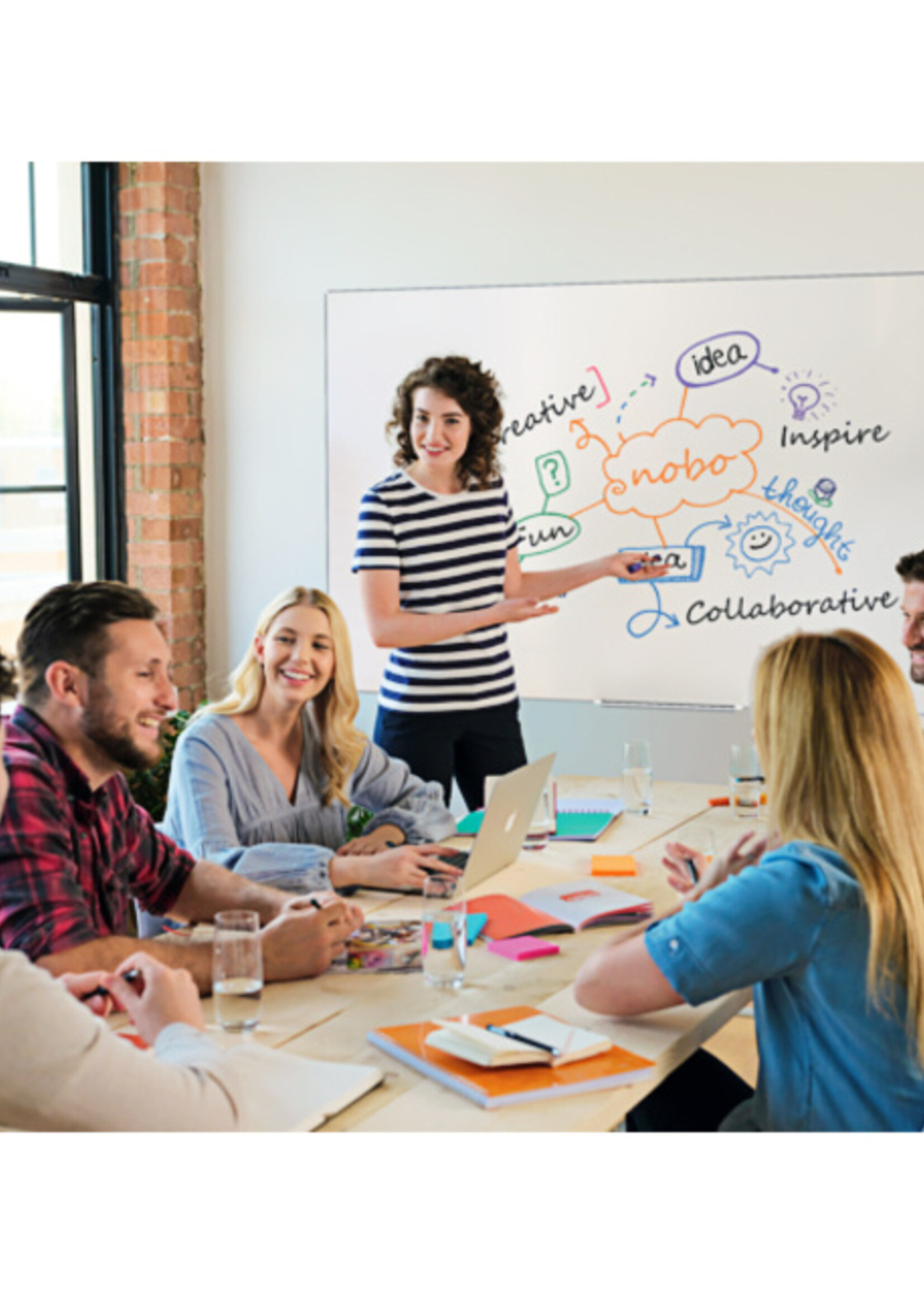 Nobo Whiteboard Nobo Impression Pro 60x90cm emaille