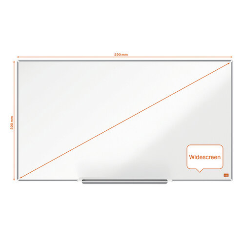 Nobo Tableau blanc Nobo Impression Pro Widescreen 50x89cm émaillé