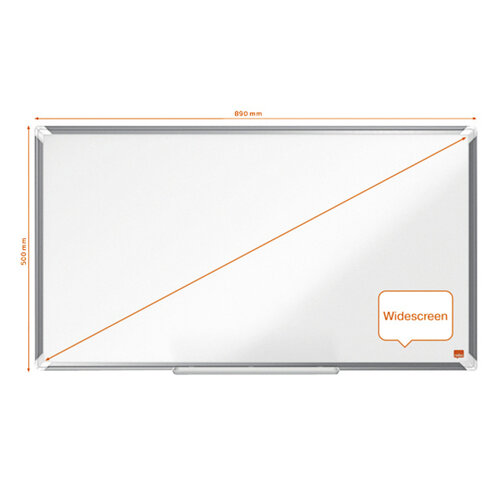 Nobo Tableau blanc Nobo Premium Plus Widescreen 50x89cm émaillé