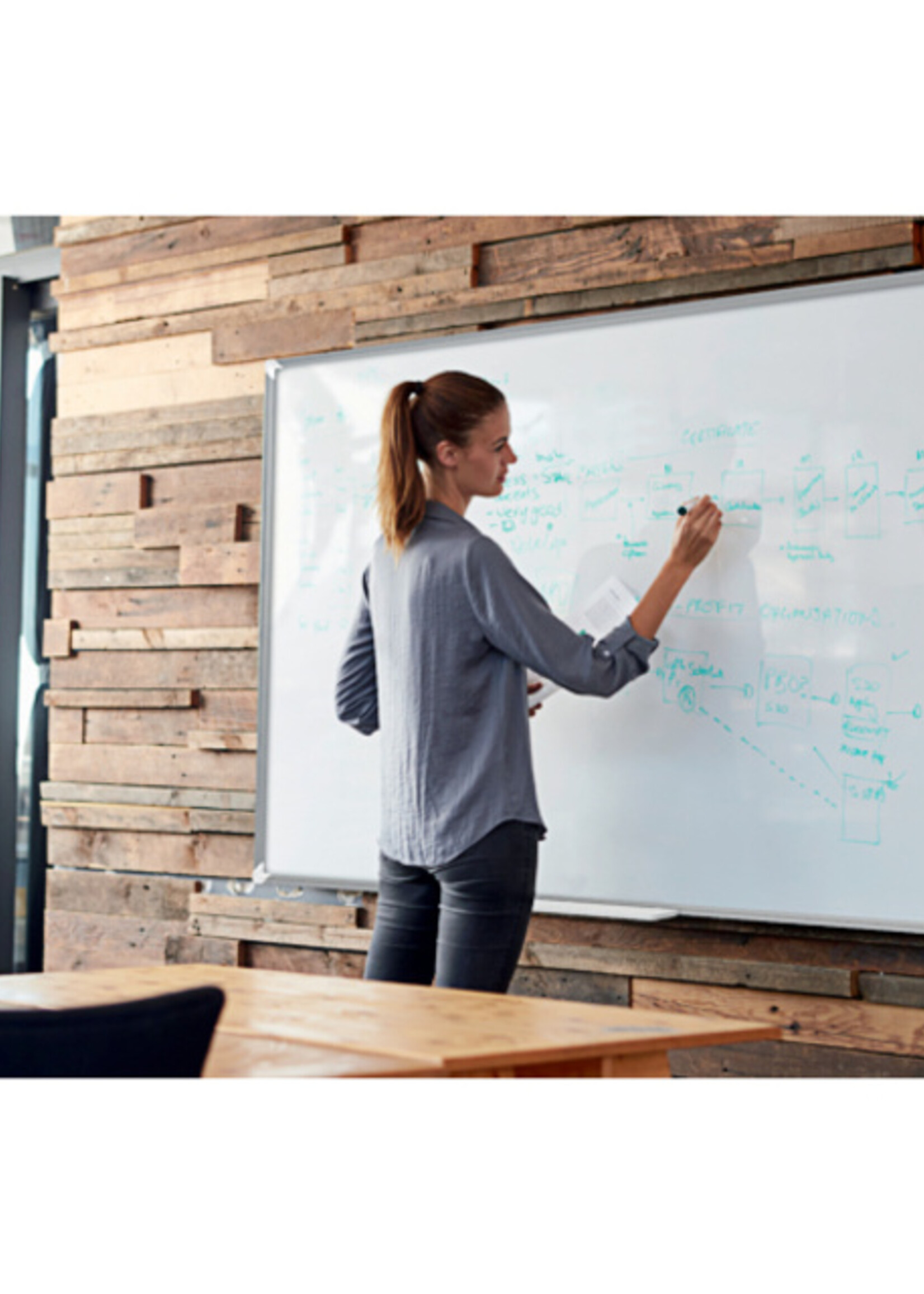 Nobo Whiteboard Nobo Premium Plus Widescreen 50x89cm emaille