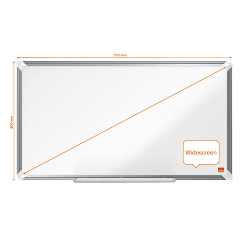 Nobo Whiteboard Nobo Premium Plus Widescreen 40x71cm emaille