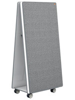 Nobo Système Tableau blanc et d'affichage Nobo Move & Meet 1800x900mm