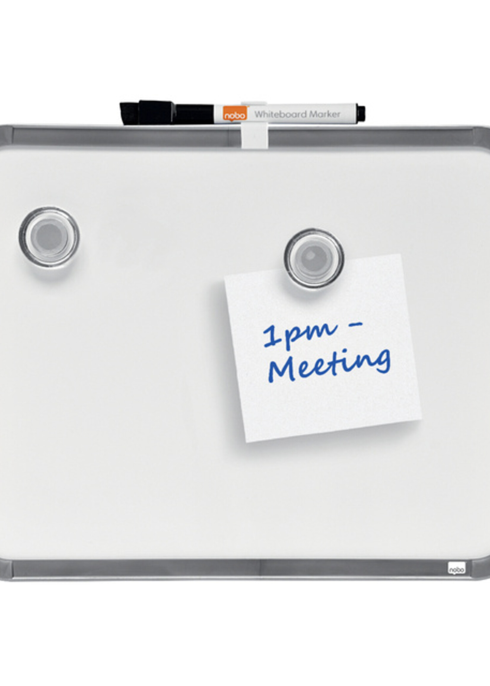 Nobo Tableau blanc Nobo Slim Line 22x28cm blanc