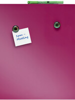 Nobo Whiteboard Nobo tegel 36x36cm roze magnetisch