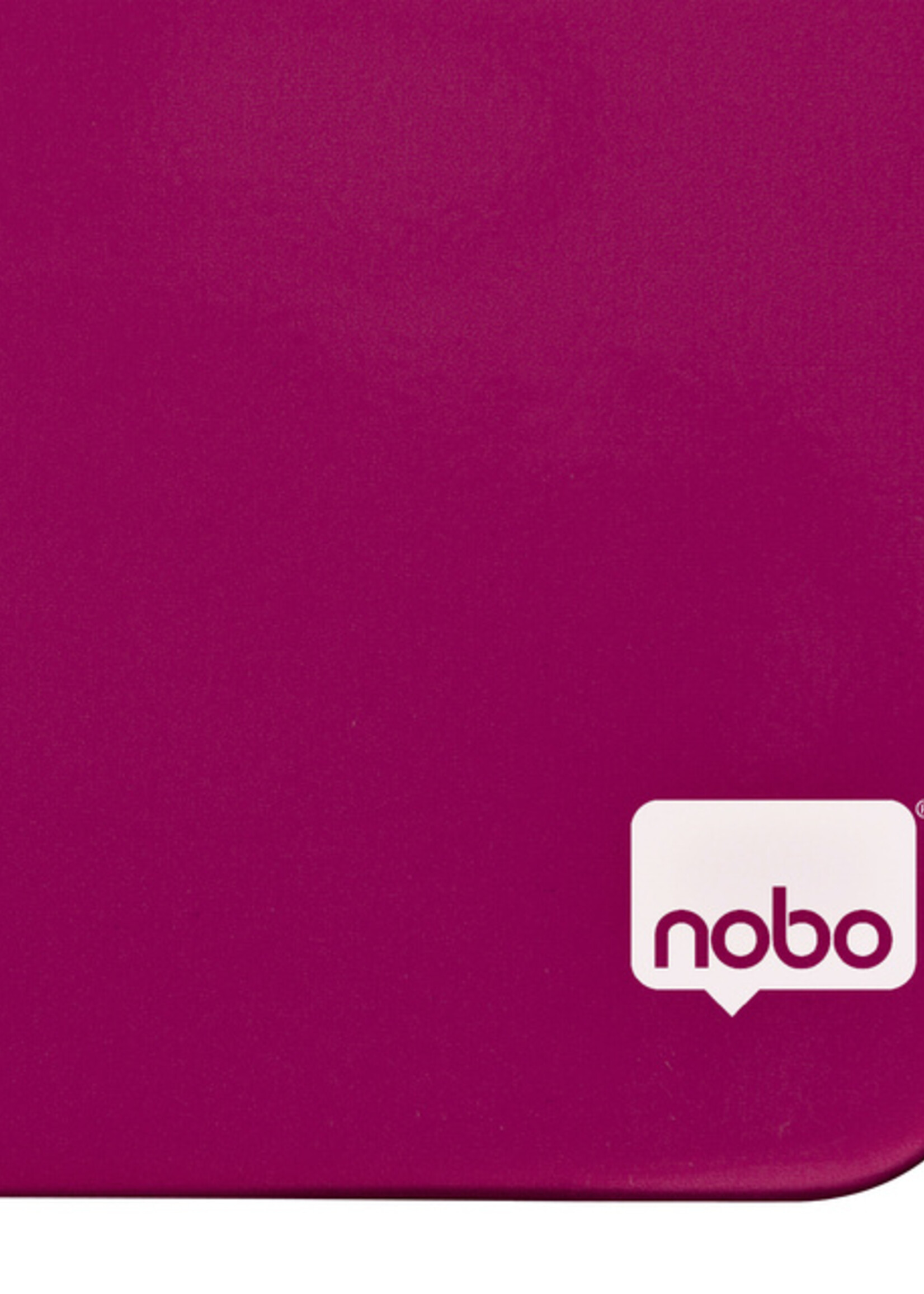 Nobo Whiteboard Nobo tegel 36x36cm roze magnetisch