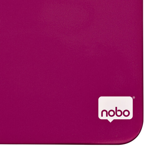 Nobo Whiteboard Nobo tegel 36x36cm roze magnetisch