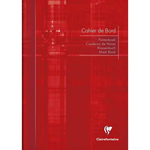 Clairefontaine Cahier de bord enseignant A4 72 pages multilingue assorti