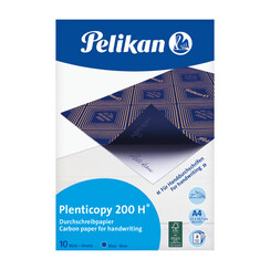 Papier carbone pour écriture manuscrite Pelikan A4 200H 10fls bleu
