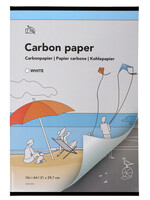 Qbasic Papier carbone Qbasic A4 21x29,7cm 10 feuilles blanc