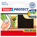 Tesa Beschermvilt Tesa antikras 57891 80x100mm bruin