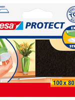 Tesa Feutrine anti-rayures Tesa 57891 80x100mm brun