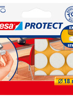 Tesa Feutrine anti-rayures Tesa 57892 Rond 18mm blanc